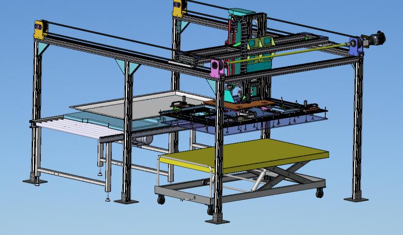 電視機上屏（píng）機、大（dà）屏幕（mù）電視機上（shàng）屏機、電（diàn）視（shì）機反轉機、非標自（zì）動（dòng）化設備